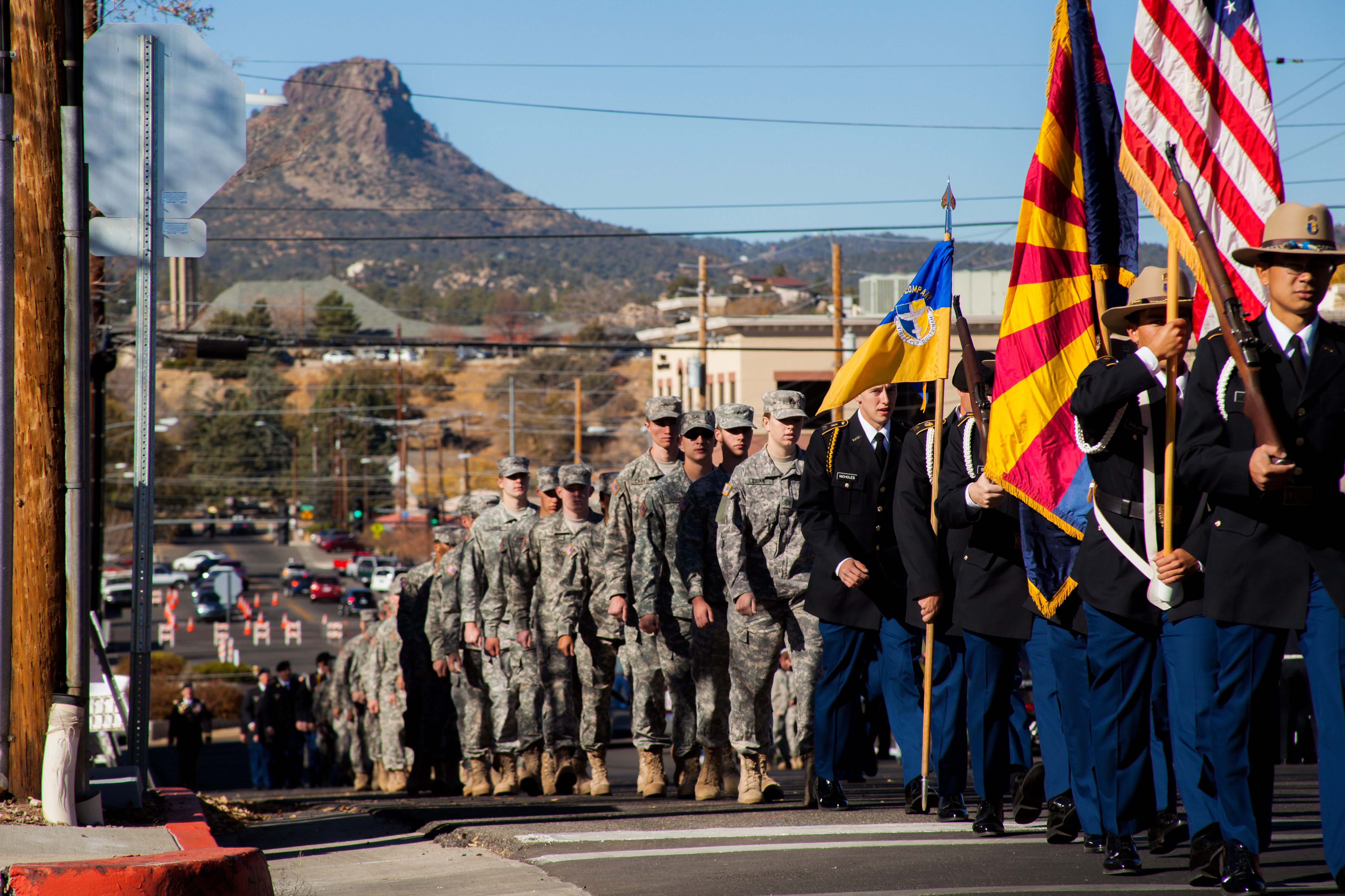 Prescott Arizona Veterans Day Parade 2013