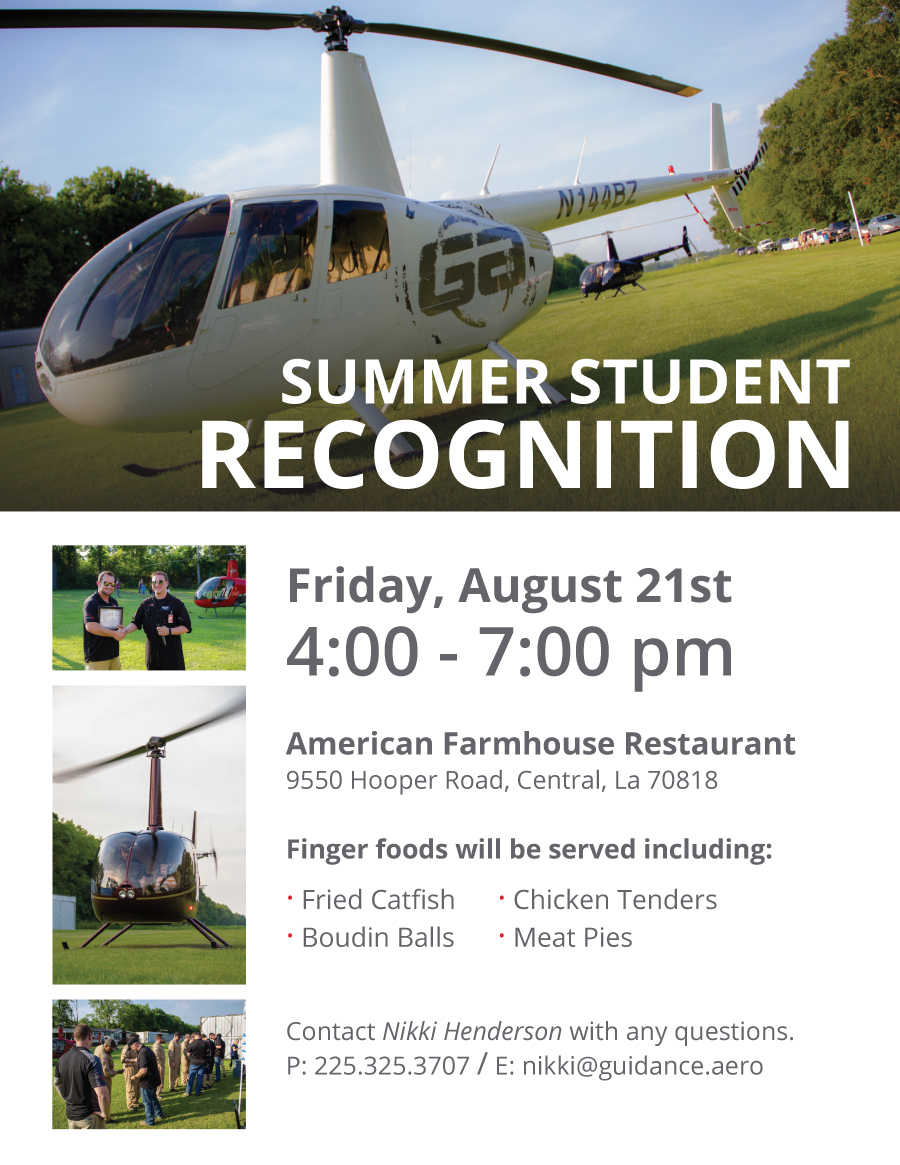 summer semester baton rouge helicopter