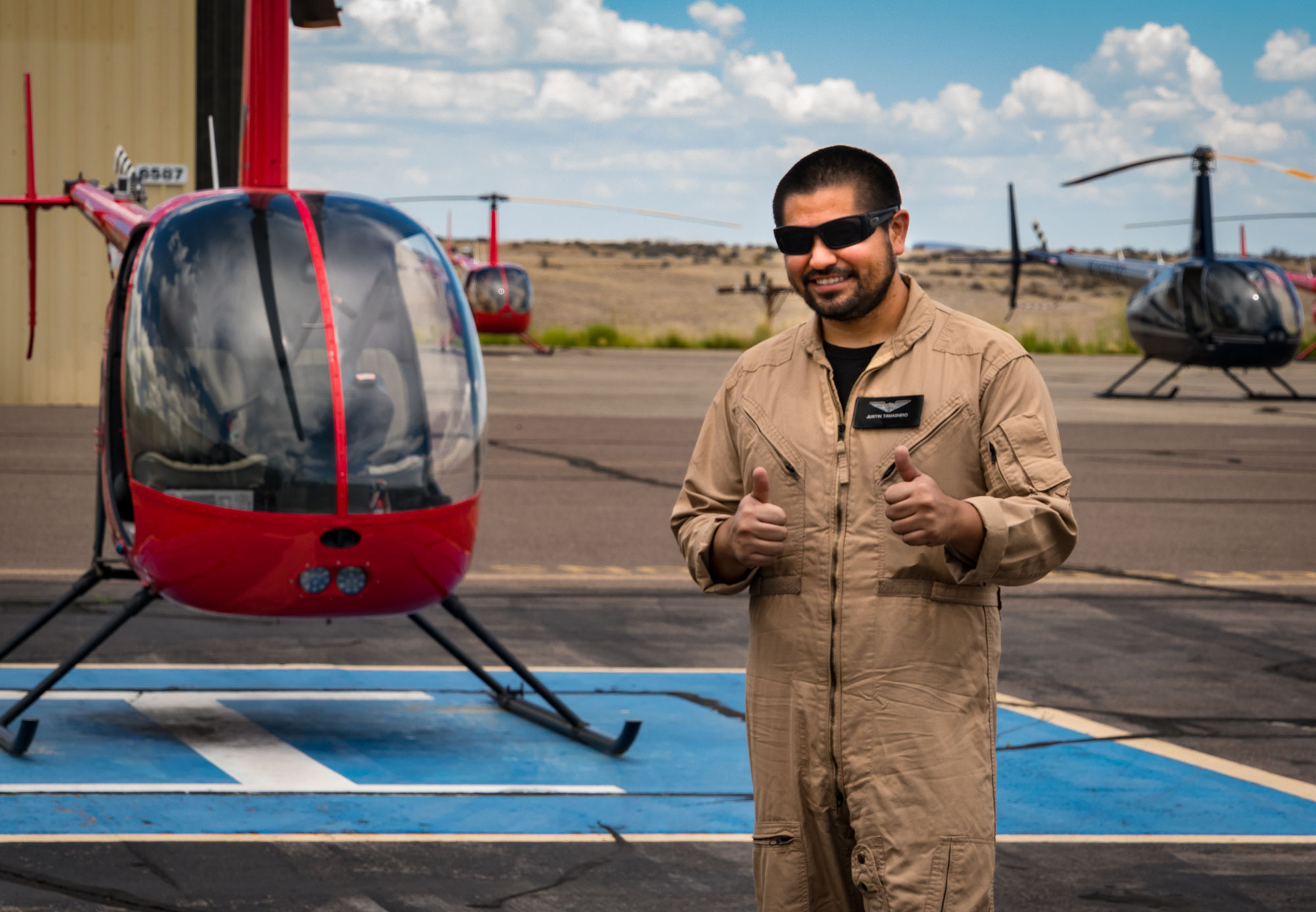 Guidance Aviation student pilot, Justin Tamashiro
